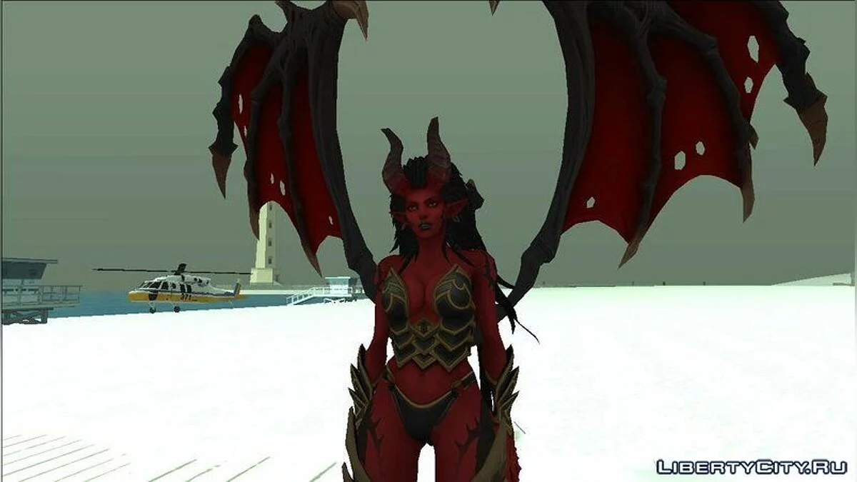 Kerrigan de Starcraft / GTA San Andreas