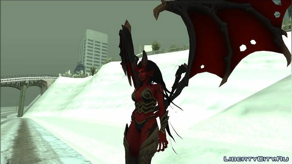 Kerrigan de Starcraft / GTA San Andreas