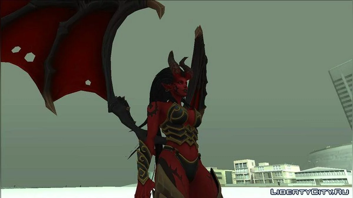 Kerrigan de Starcraft / GTA San Andreas