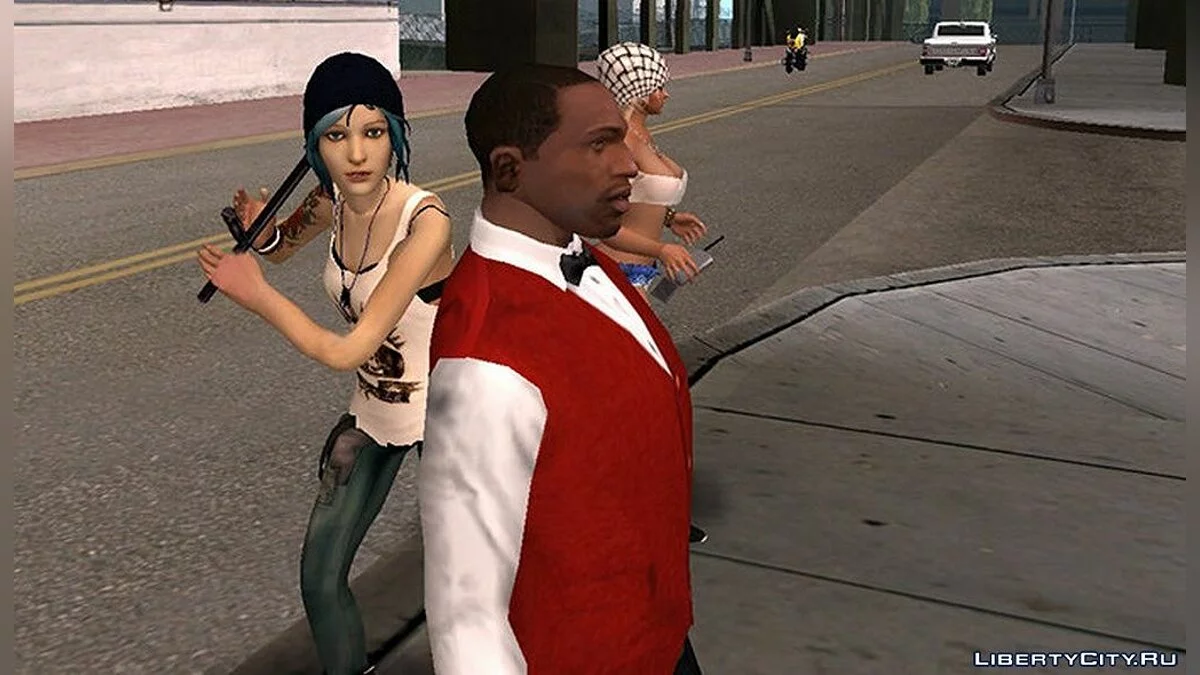 Хлоя з гри Life Is Strange / GTA San Andreas