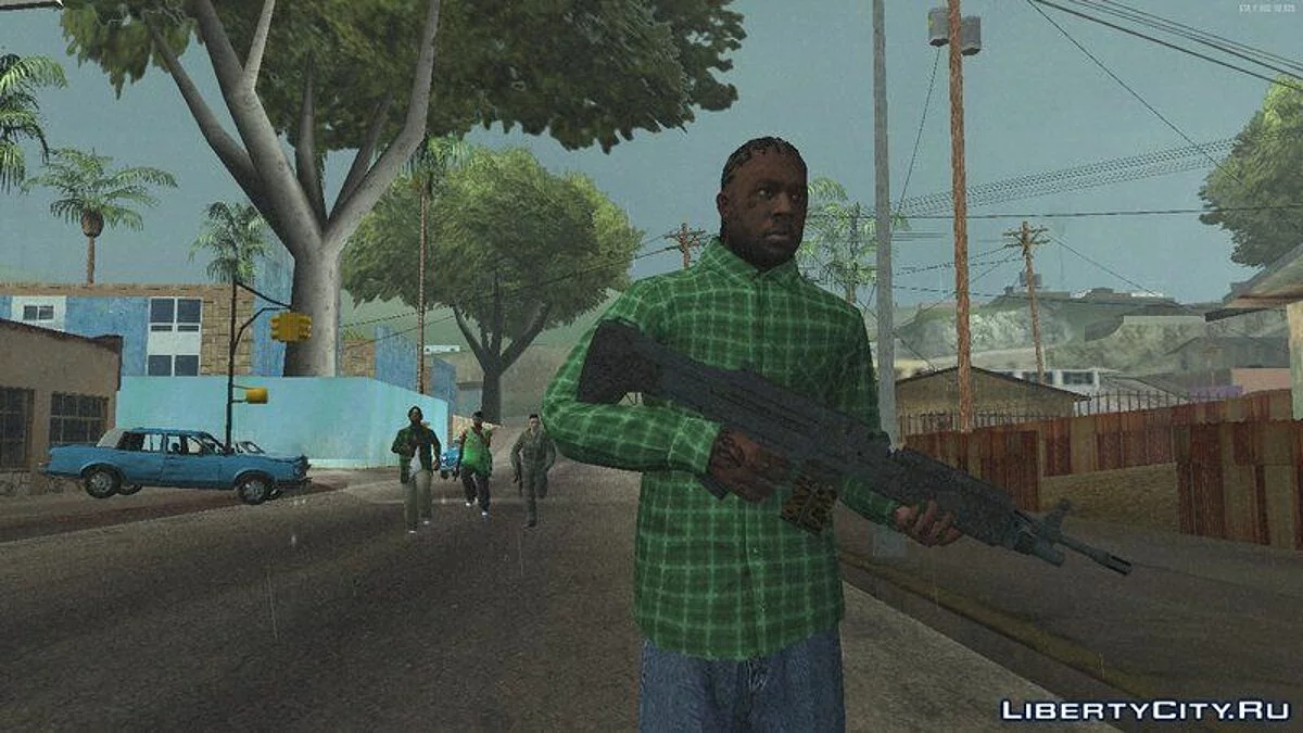 Випадковий скин з GTA Online №185 / GTA San Andreas