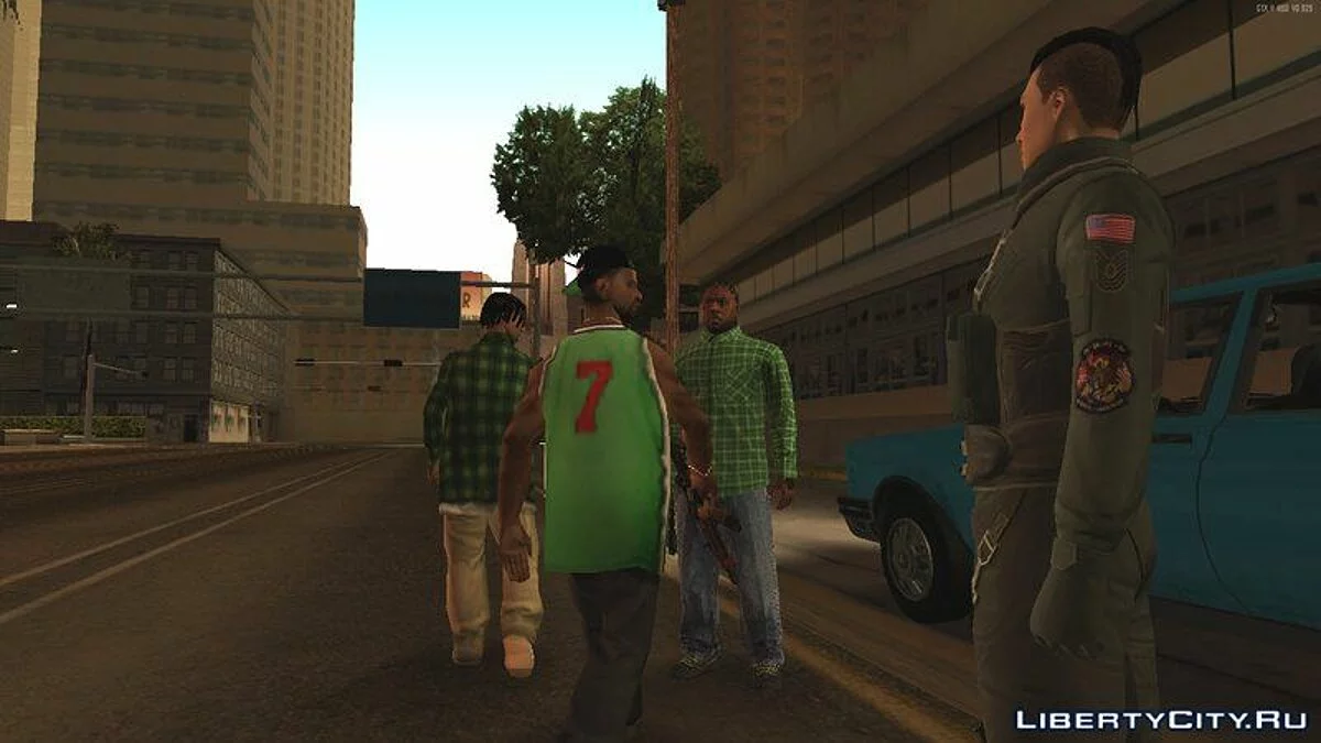 Випадковий скин з GTA Online №185 / GTA San Andreas