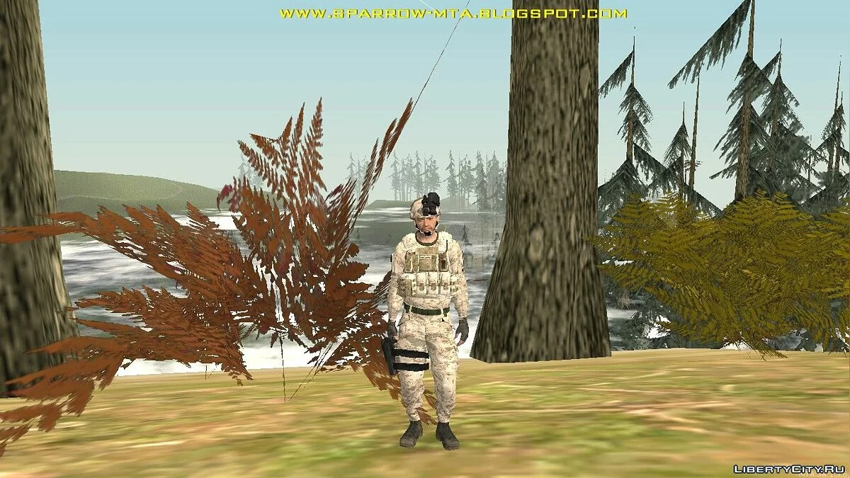 Skin Militer Amerika / GTA San Andreas