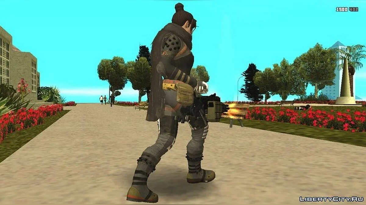 Skin from Apex Legends / GTA San Andreas