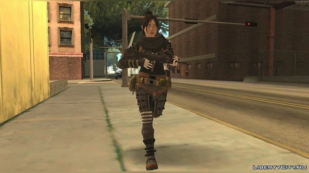 Skin from Apex Legends / GTA San Andreas