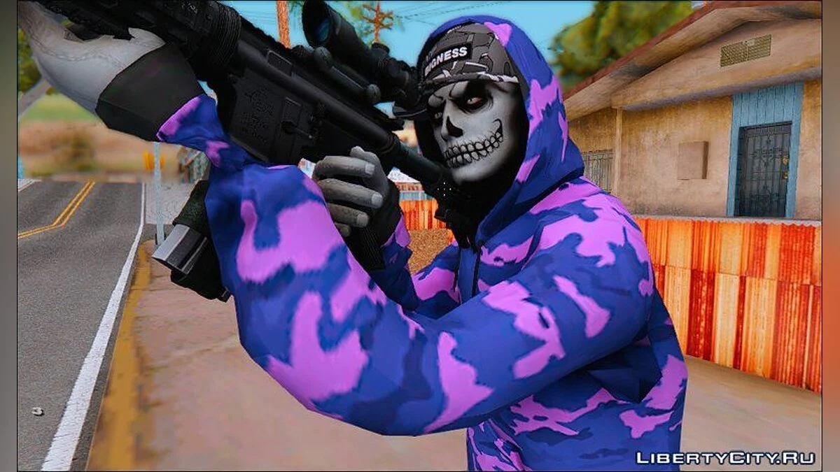 Skin de SeVer SchooL / GTA San Andreas
