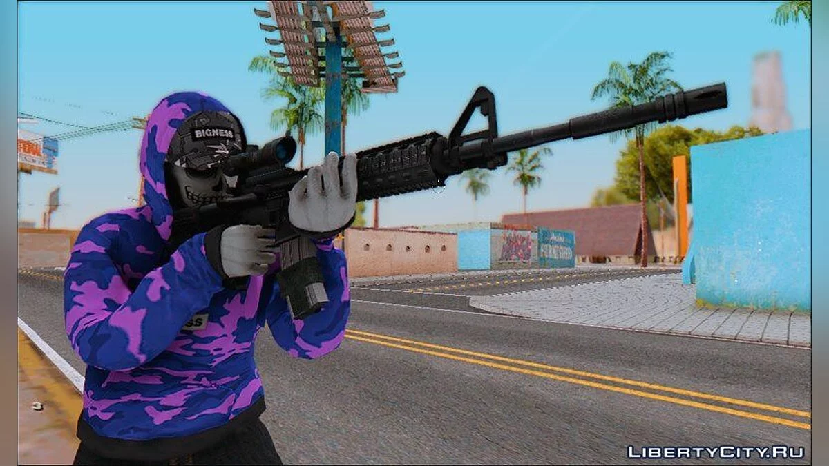 Skin de SeVer SchooL / GTA San Andreas