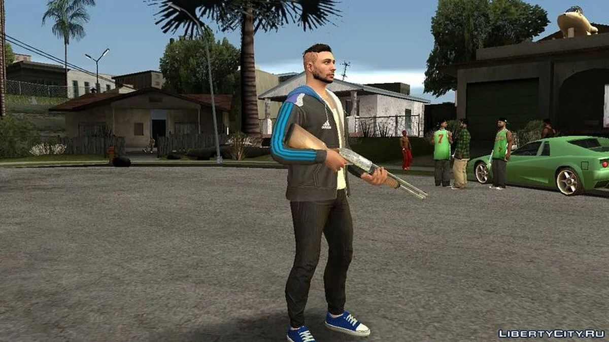 Скін персонажа з гри GTA Online / GTA San Andreas