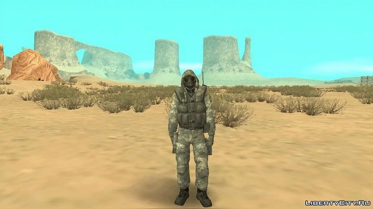 Скіни SAS з капюшоном / GTA San Andreas