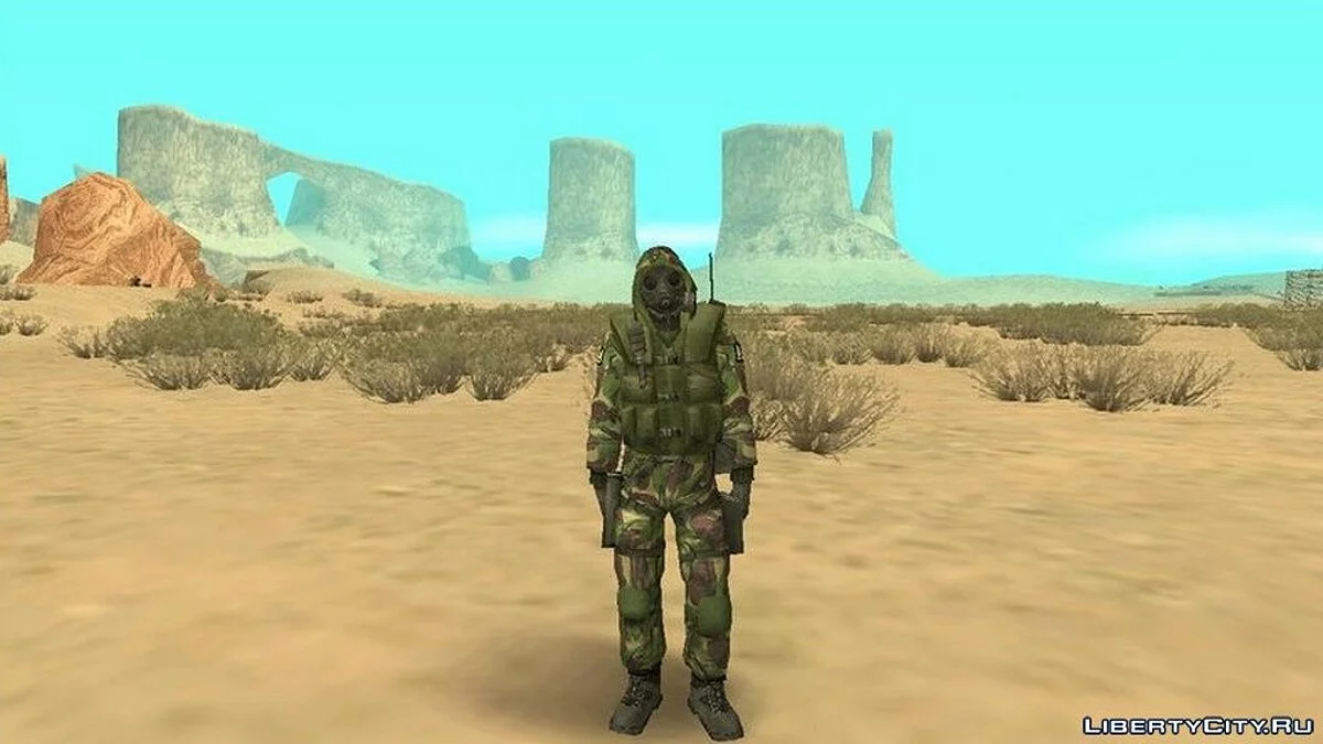 Скіни SAS з капюшоном / GTA San Andreas