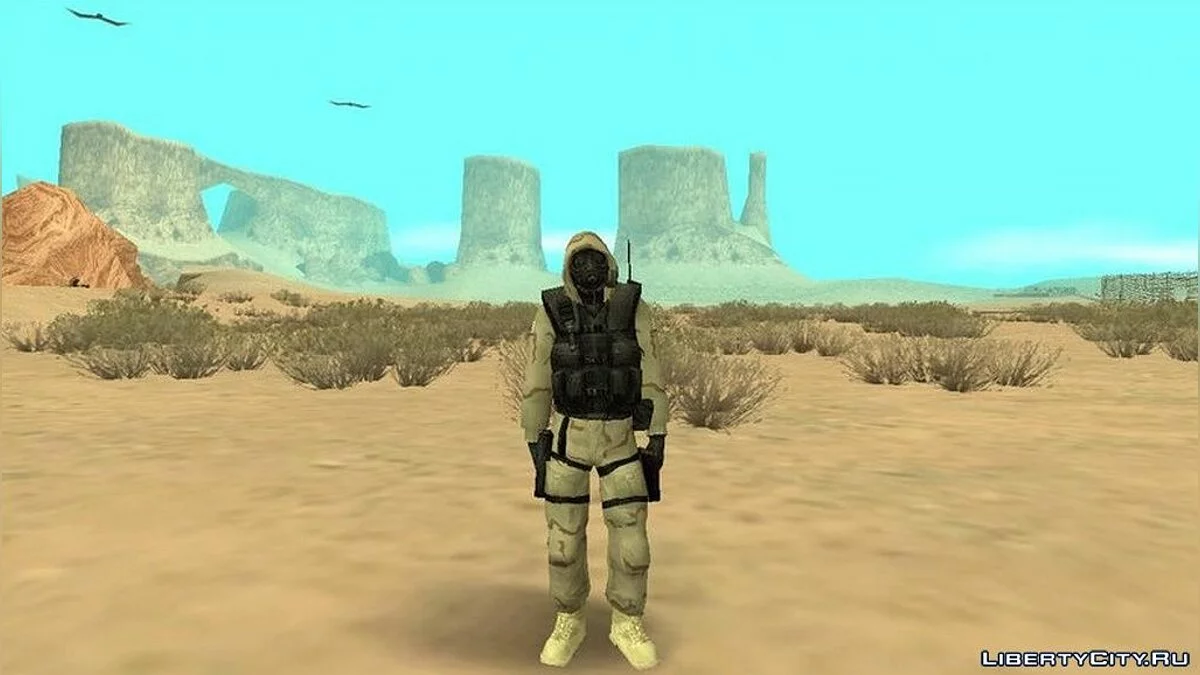 Скіни SAS з капюшоном / GTA San Andreas
