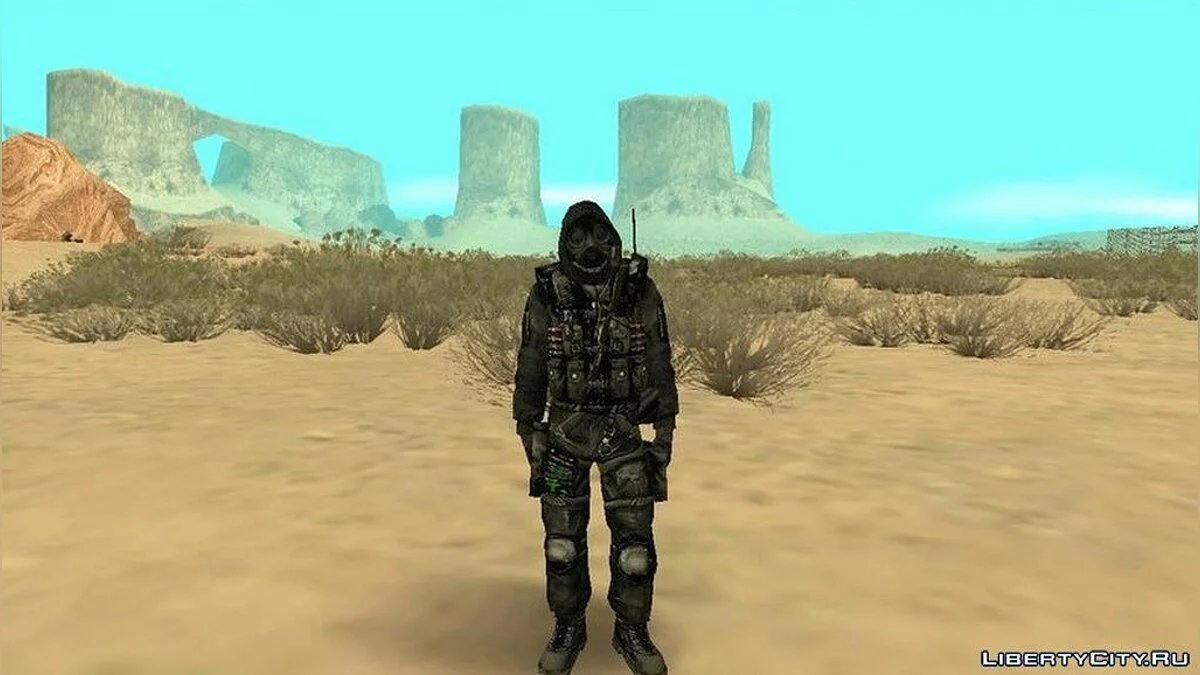 Скіни SAS з капюшоном / GTA San Andreas