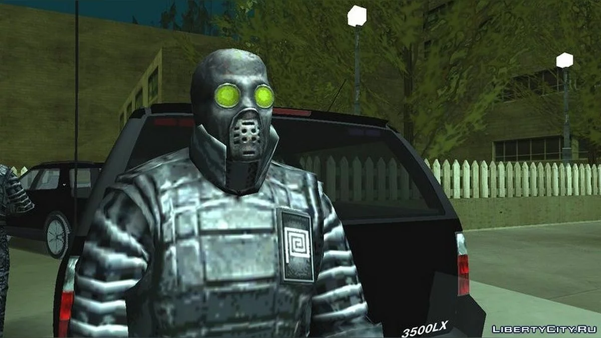 Soldado del juego Manhunt 2 / GTA San Andreas