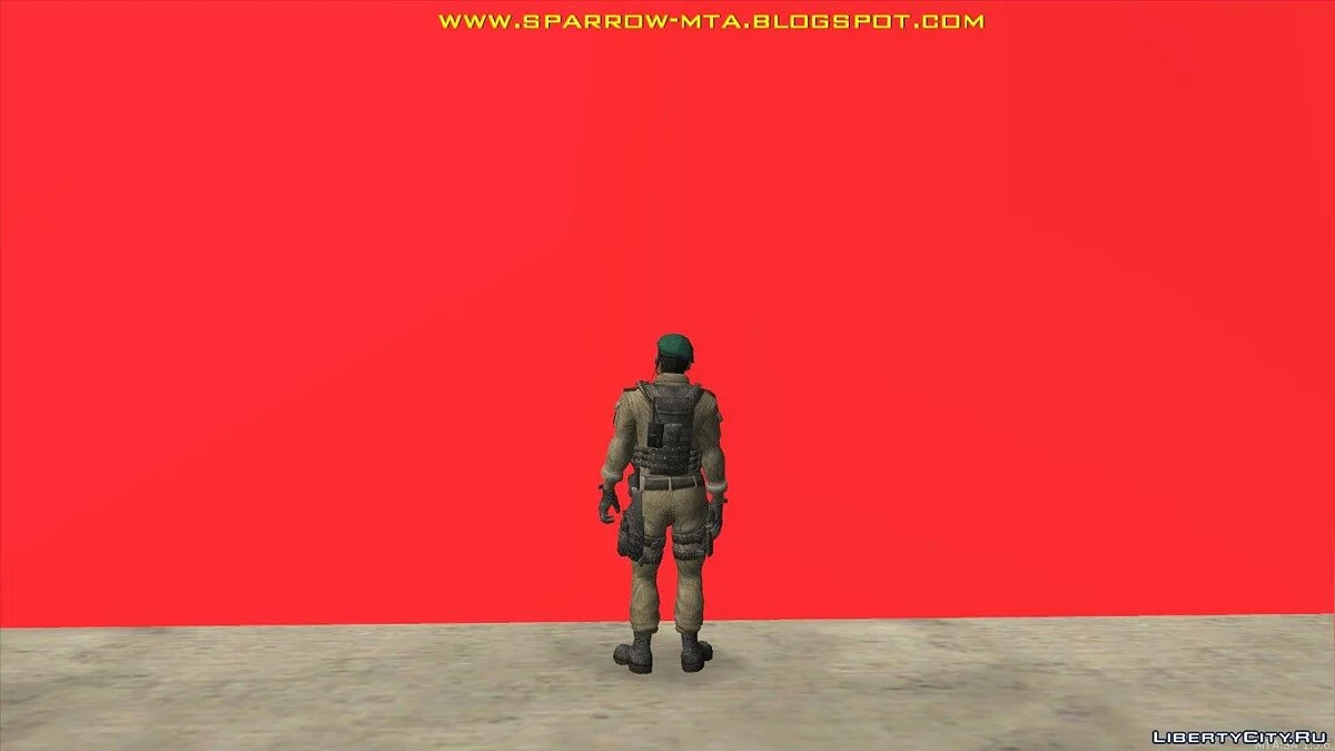 Tentara dalam Seragam untuk Operasi Khusus / GTA San Andreas