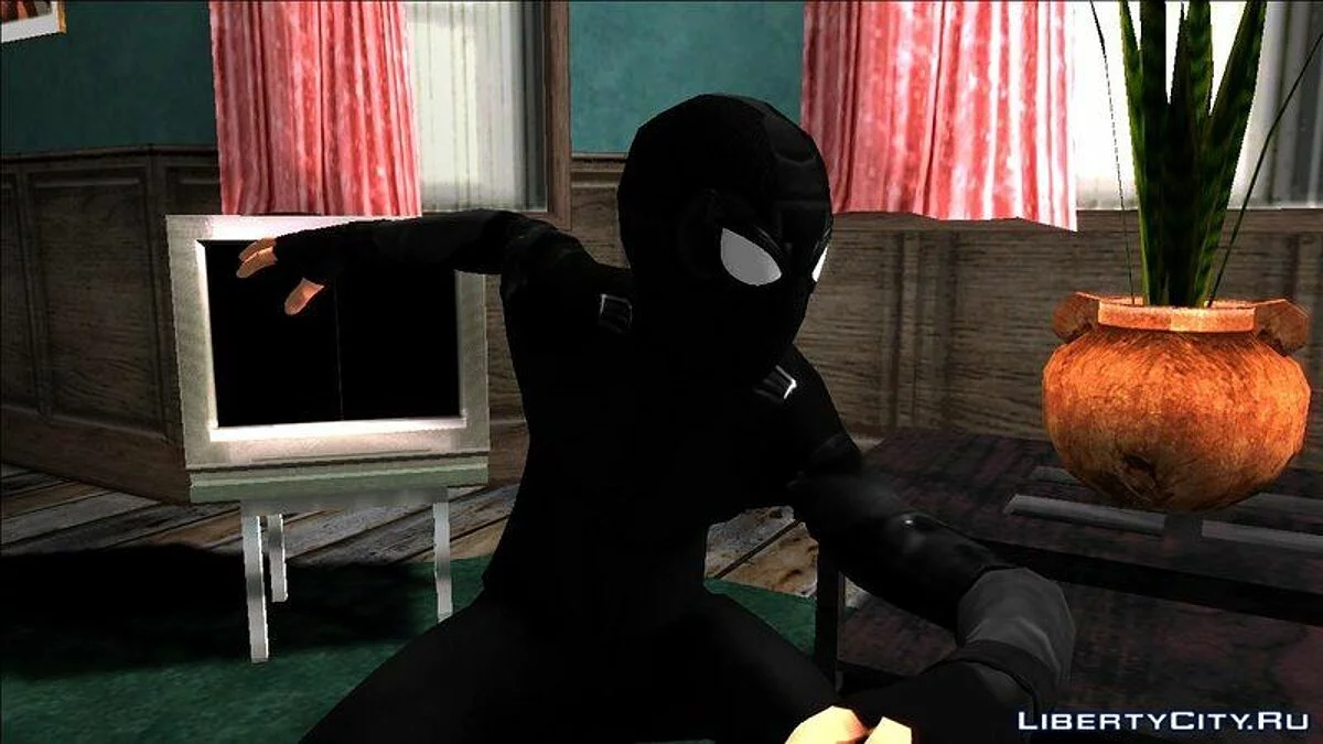 Traje de sigilo de Spider-Man: Lejos de Casa / GTA San Andreas