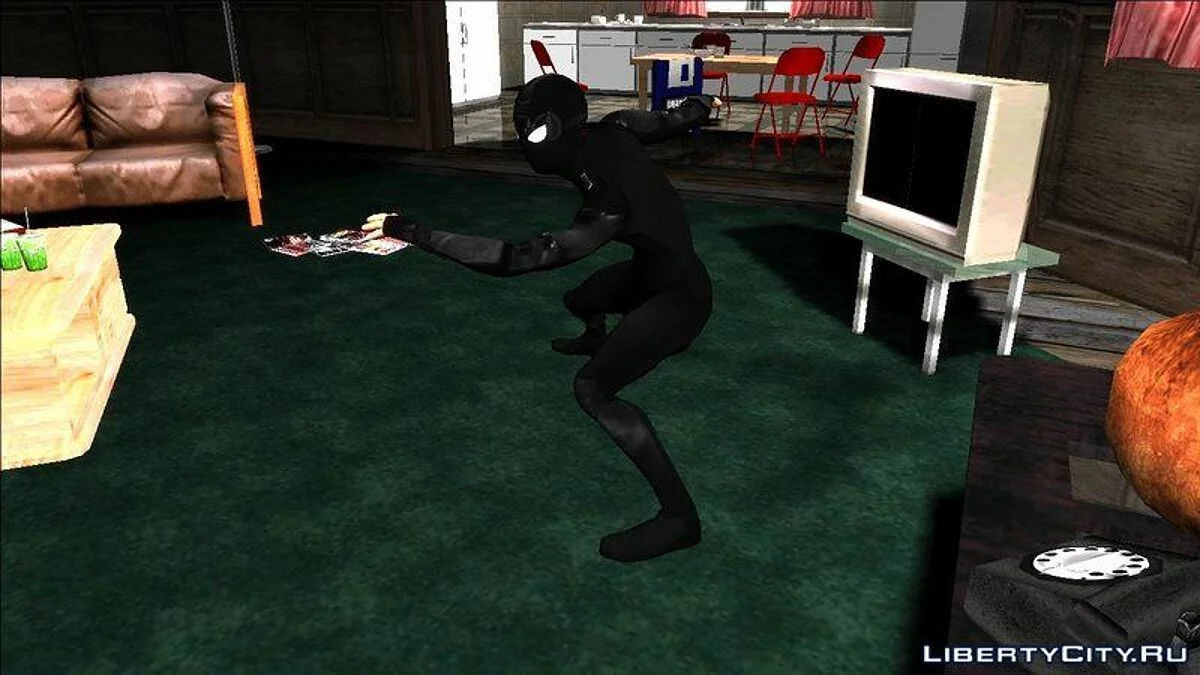 Traje de sigilo de Spider-Man: Lejos de Casa / GTA San Andreas