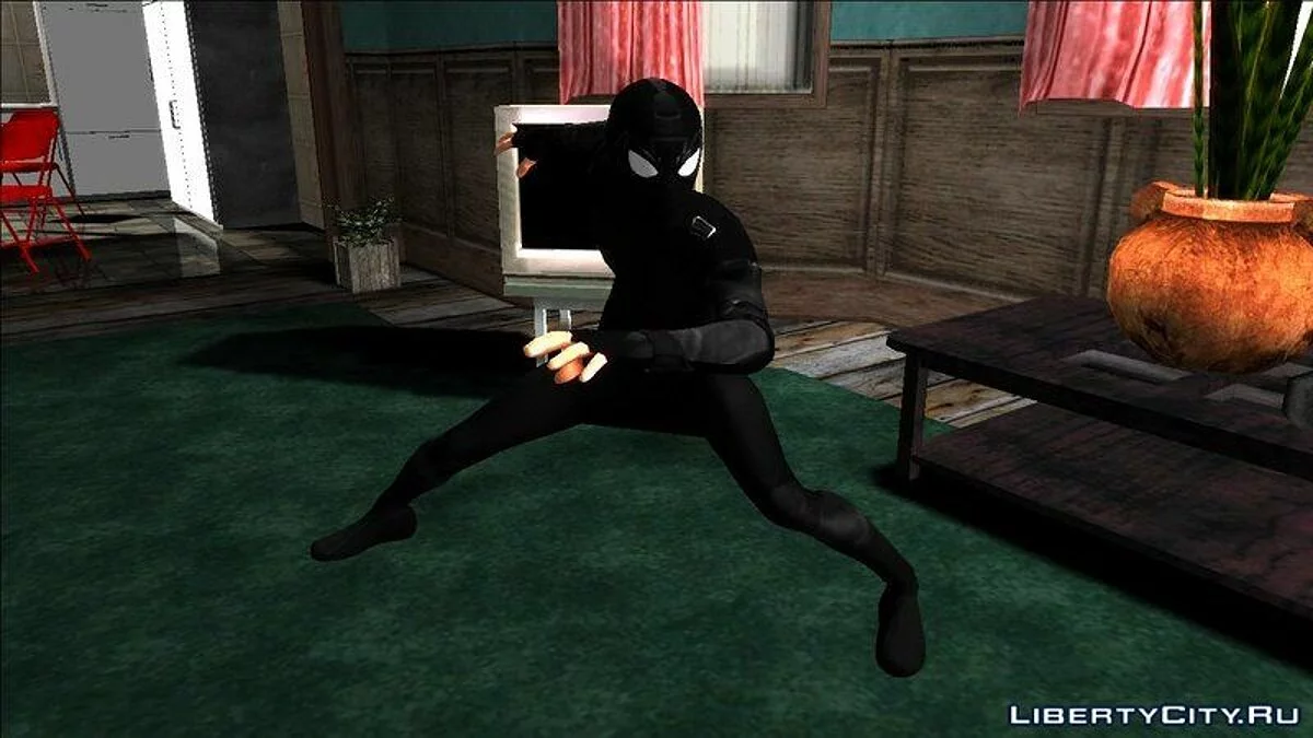 Traje de sigilo de Spider-Man: Lejos de Casa / GTA San Andreas