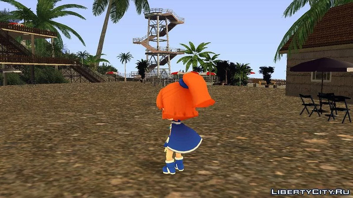 Arle Nadja from anime / GTA San Andreas