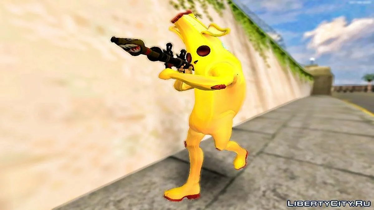Banana do Fortnite / GTA San Andreas