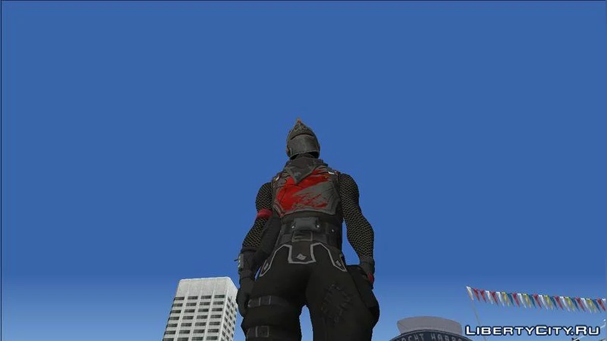 Чорний лицар з Фортнайта / GTA San Andreas