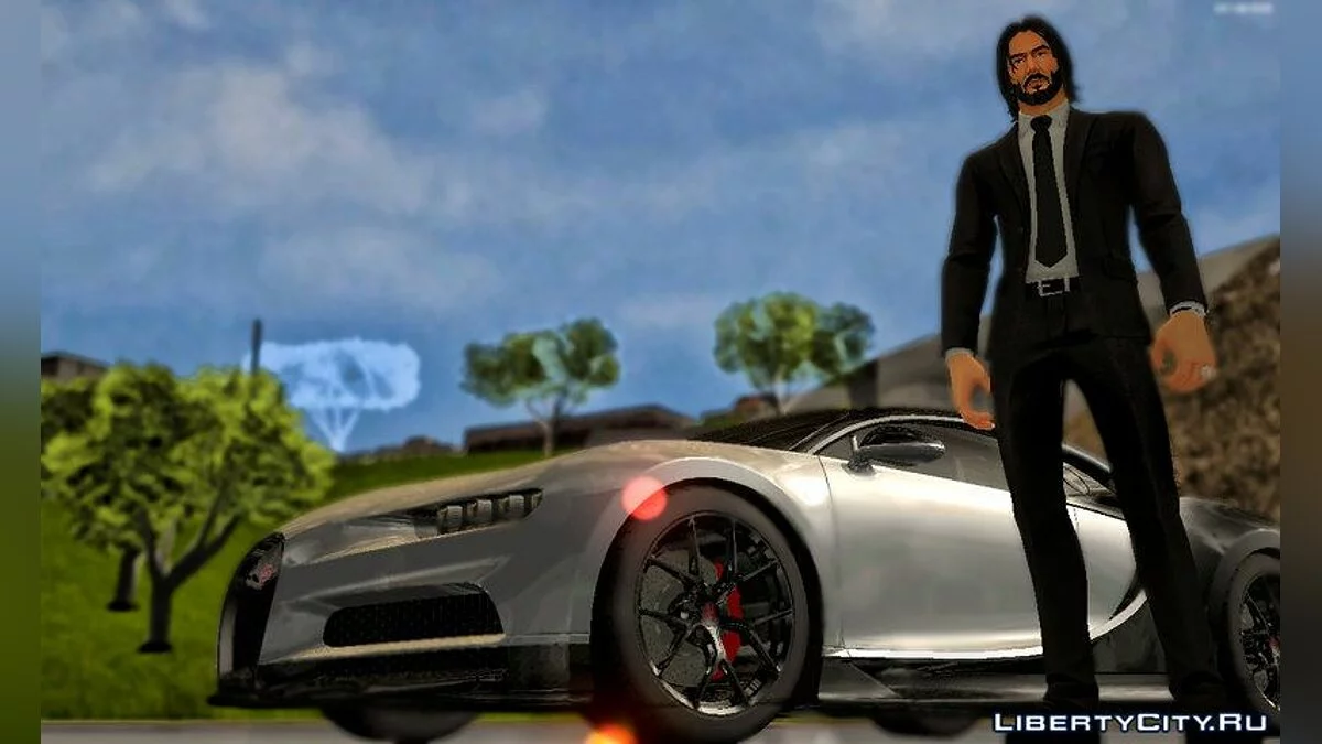 John Wick from Fortnite / GTA San Andreas