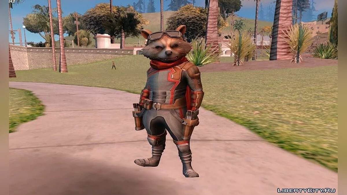 Raton Laveur Rocket du film