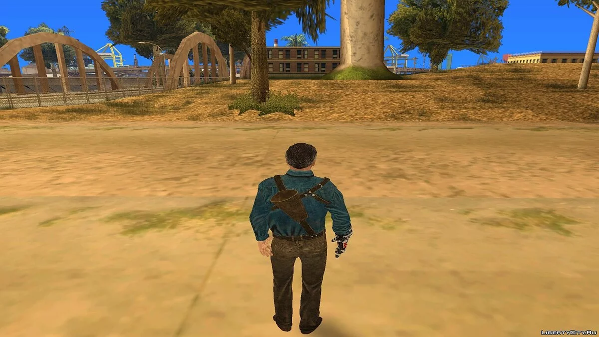 Еш з фільму "Зловісні мерці" / GTA San Andreas
