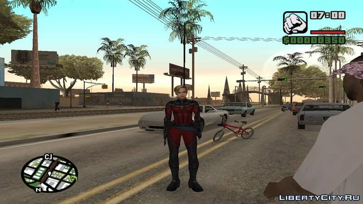 Capitã Marvel / GTA San Andreas