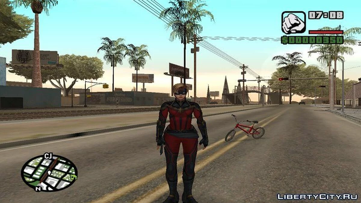 Capitã Marvel / GTA San Andreas