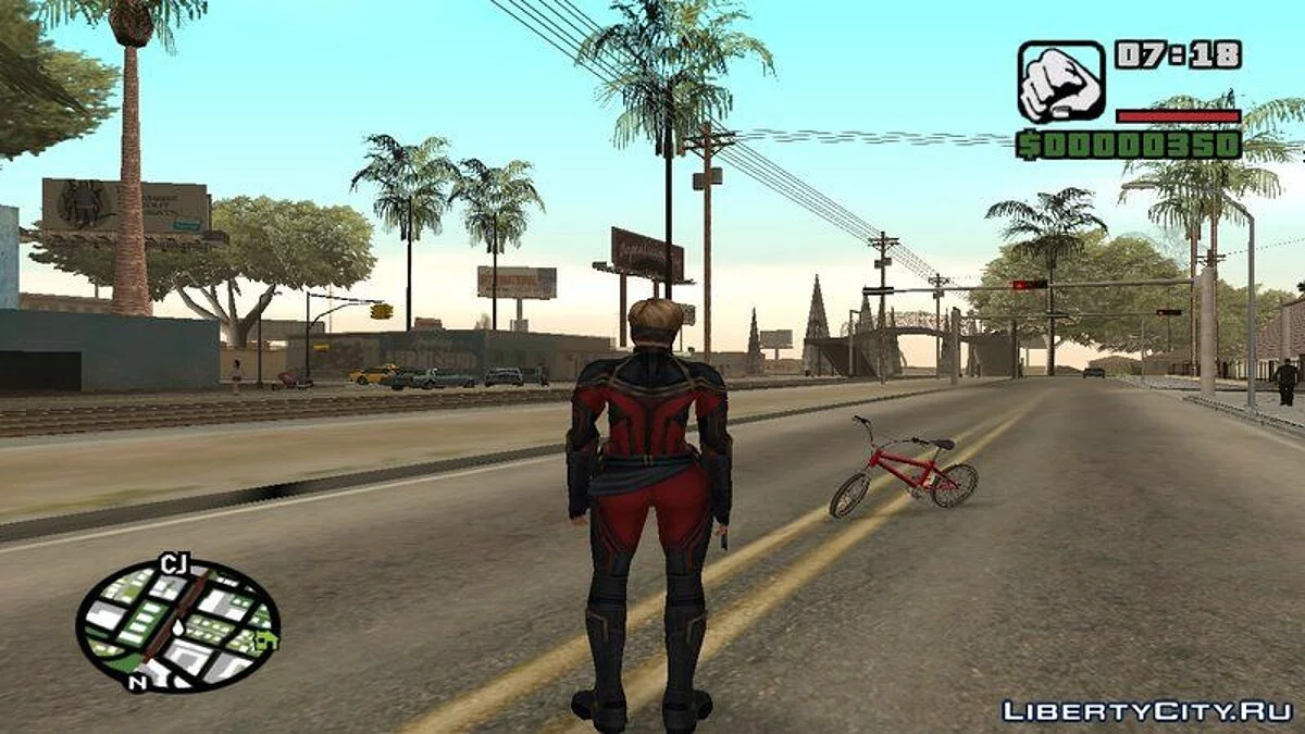 Capitã Marvel / GTA San Andreas