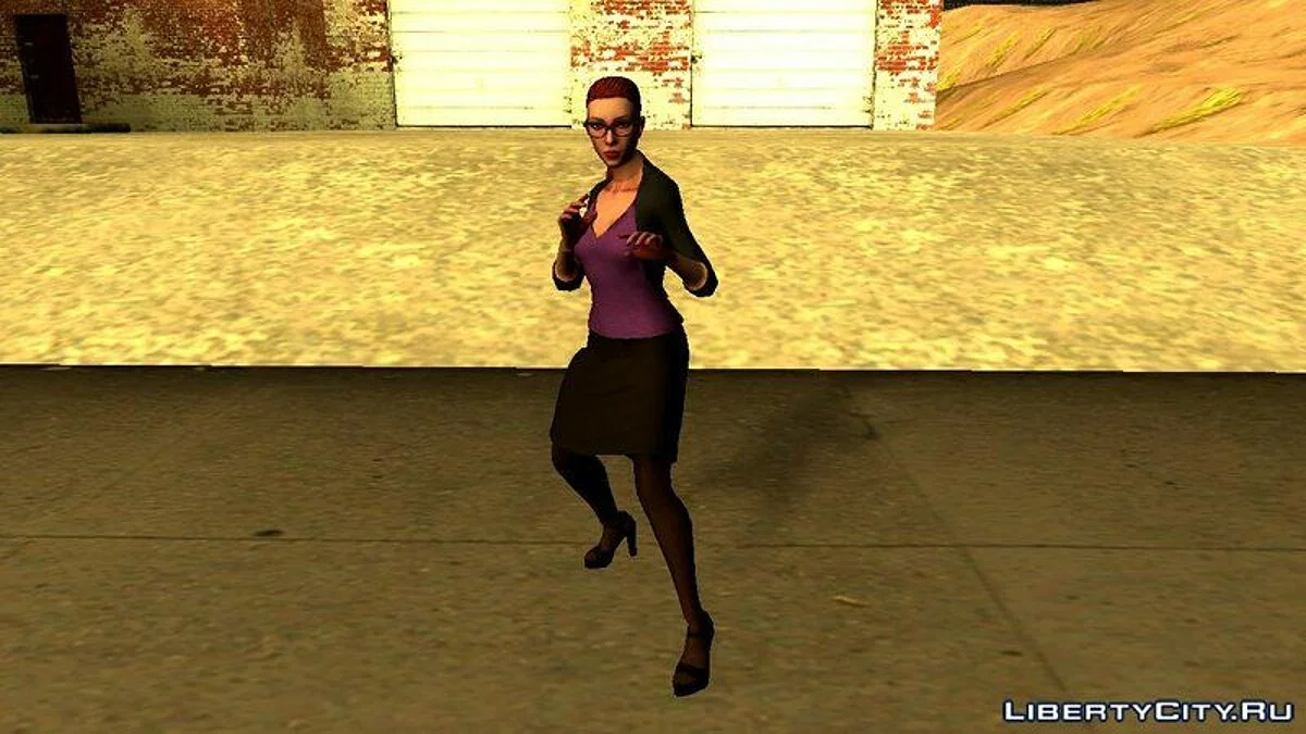 Kinzie Kensington de Saints Row 4 / GTA San Andreas