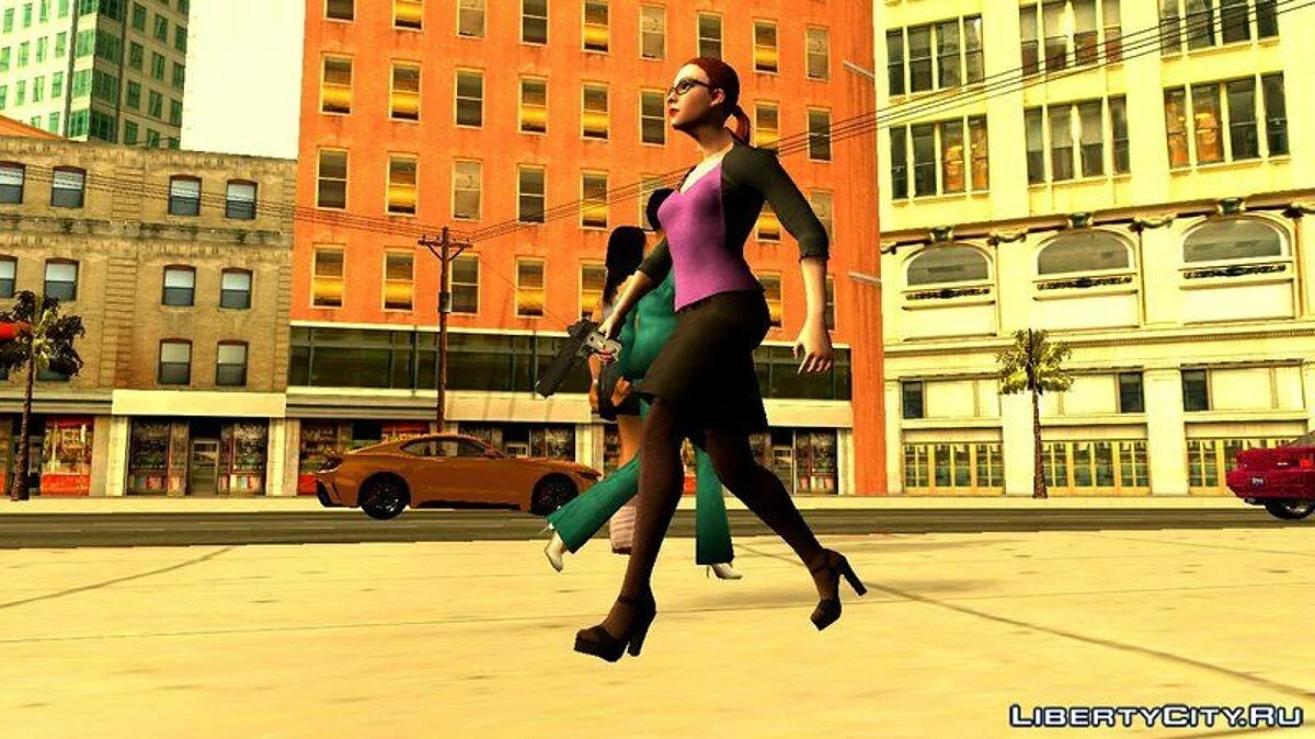Kinzie Kensington de Saints Row 4 / GTA San Andreas
