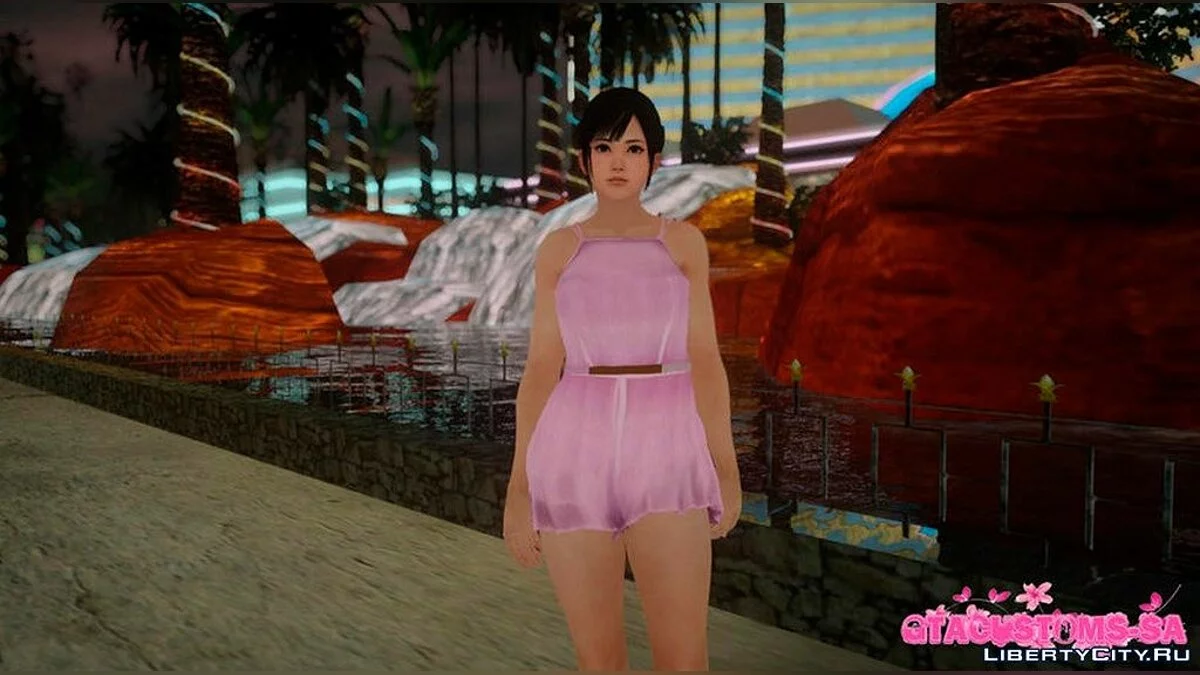 Kokoro in Casual Style / GTA San Andreas