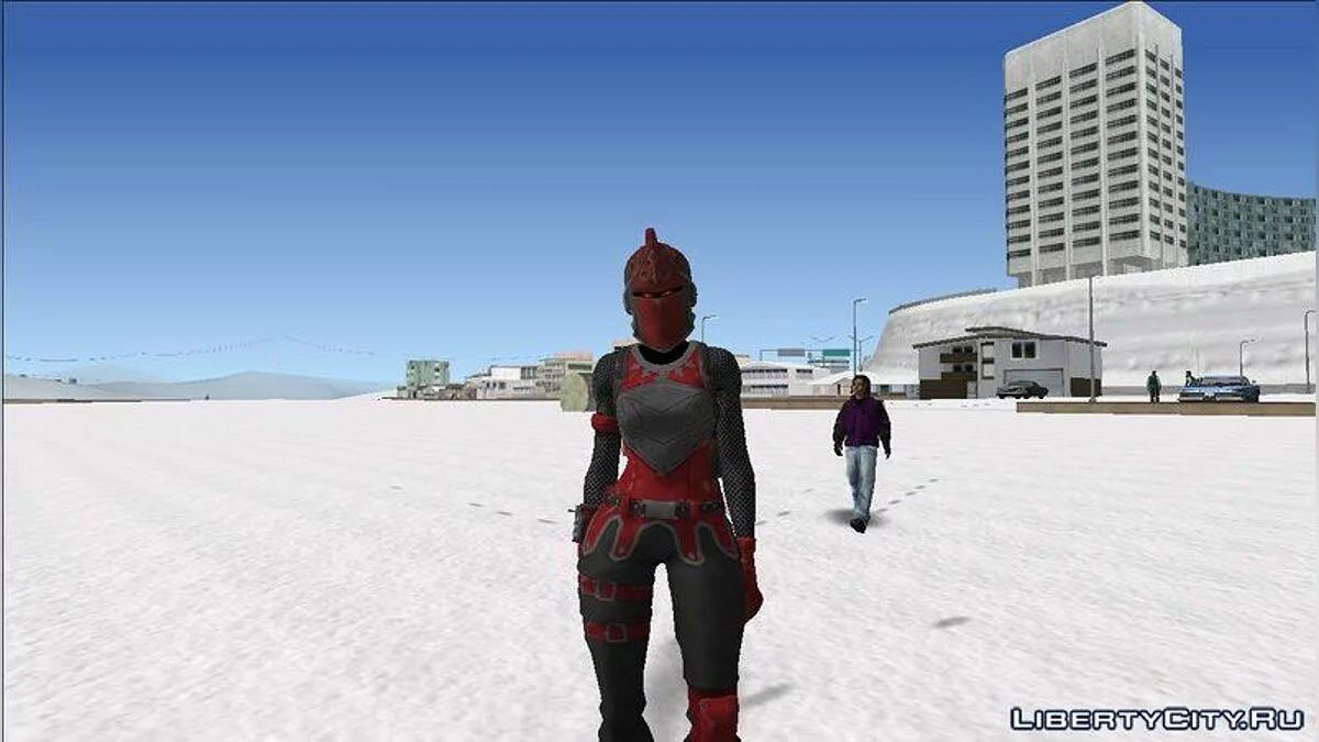 Червоний лицар з Фортнайта / GTA San Andreas