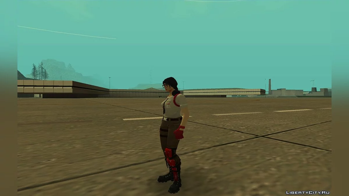 Mia Khalifa do Fortnite / GTA San Andreas