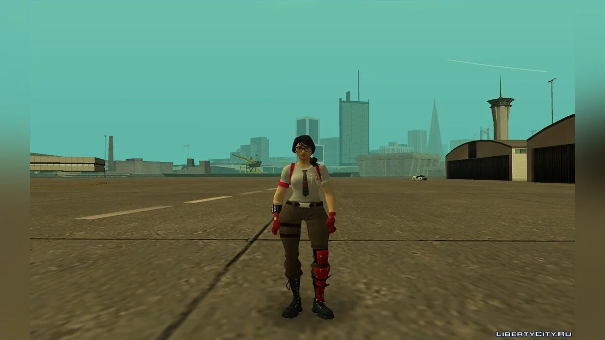 Mia Khalifa do Fortnite / GTA San Andreas