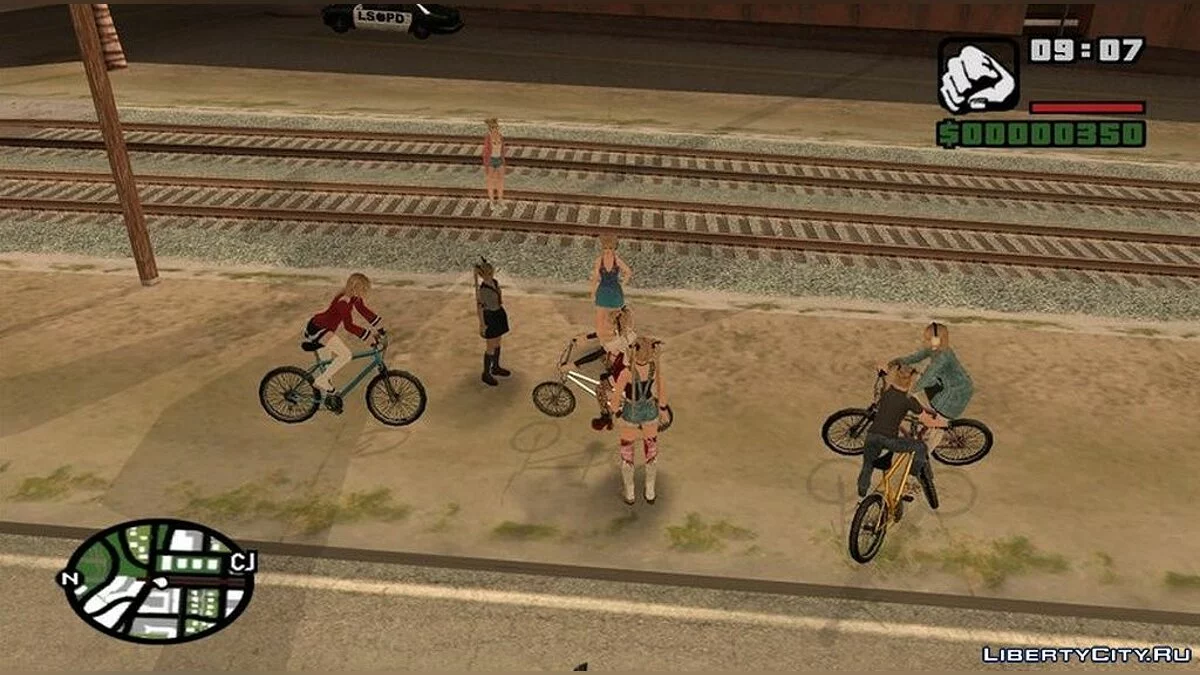 Novas Namoradas do CJ / GTA San Andreas