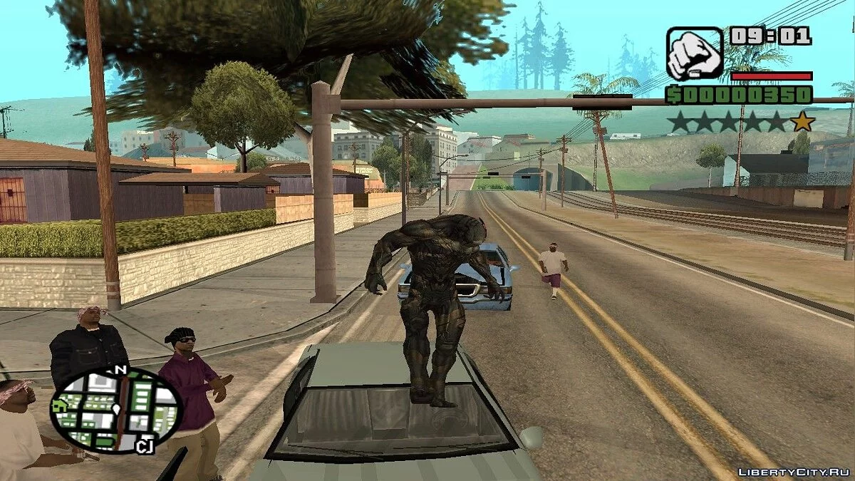 Outriders dari film "Avengers" / GTA San Andreas