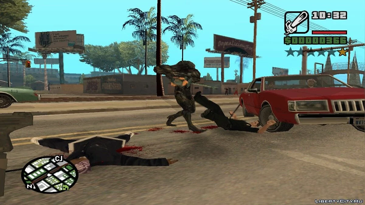 Outriders dari film "Avengers" / GTA San Andreas