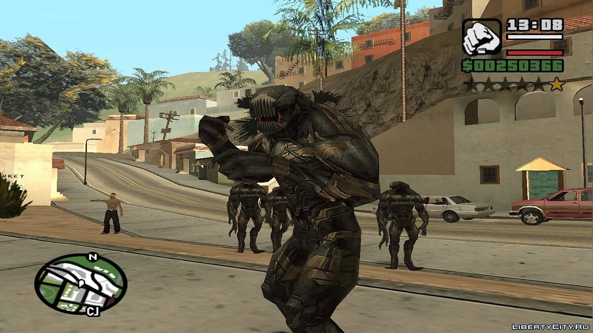 Outriders dari film "Avengers" / GTA San Andreas