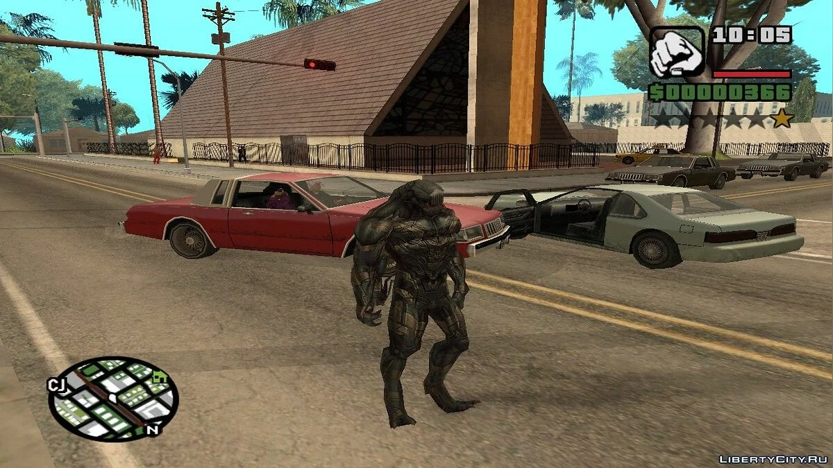 Outriders dari film "Avengers" / GTA San Andreas