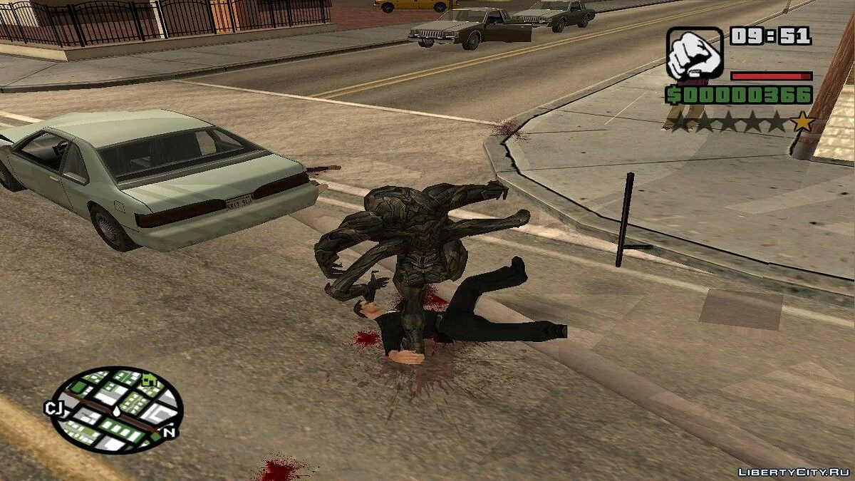 Outriders dari film "Avengers" / GTA San Andreas