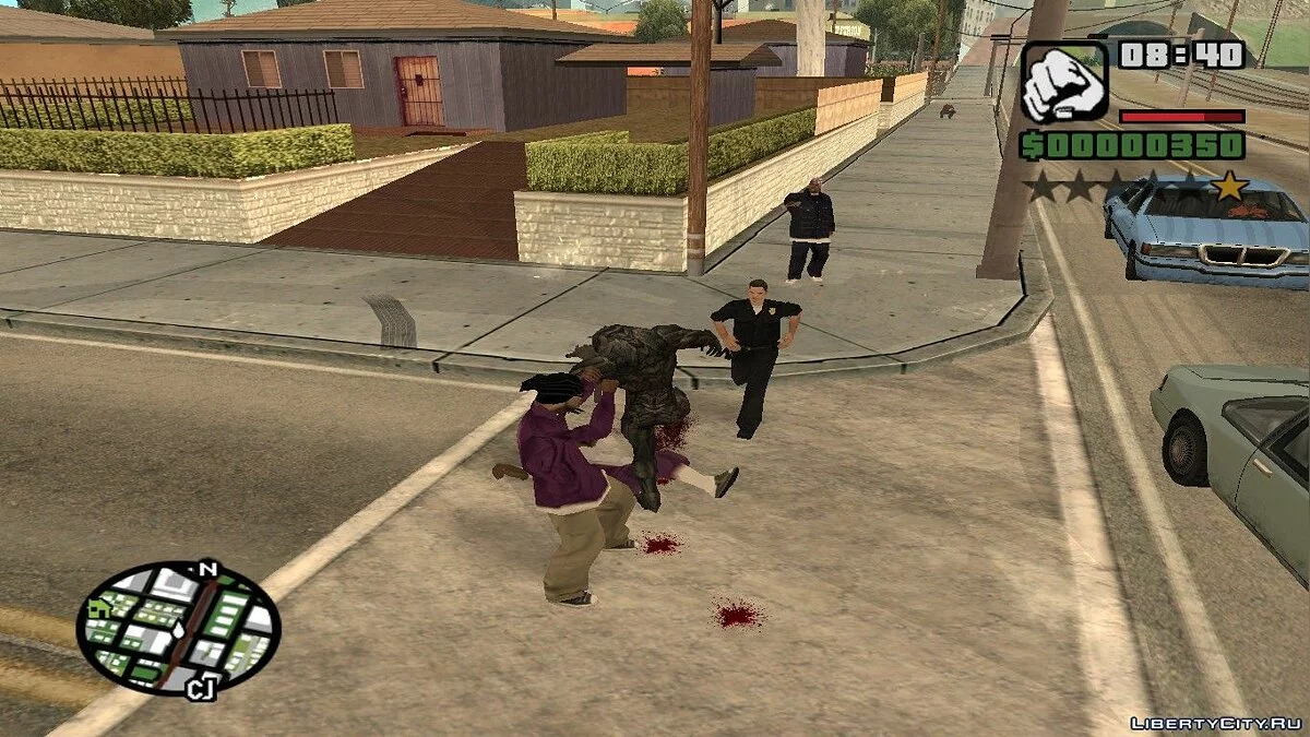 Outriders dari film "Avengers" / GTA San Andreas