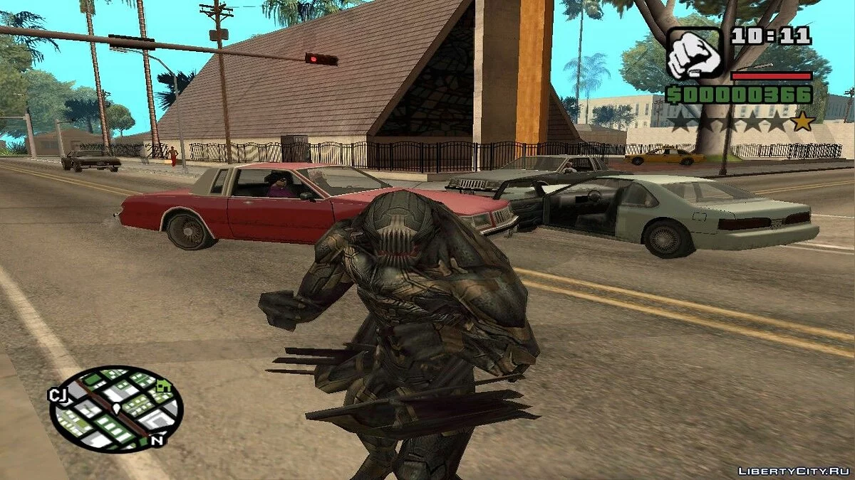 Outriders dari film "Avengers" / GTA San Andreas