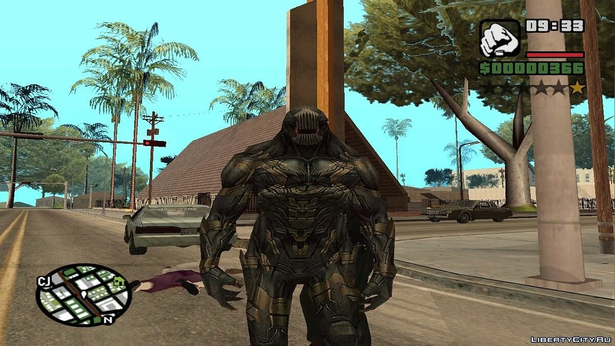 Outriders dari film "Avengers" / GTA San Andreas
