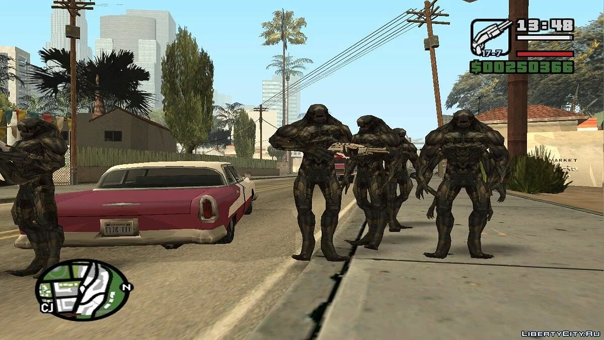 Outriders dari film "Avengers" / GTA San Andreas