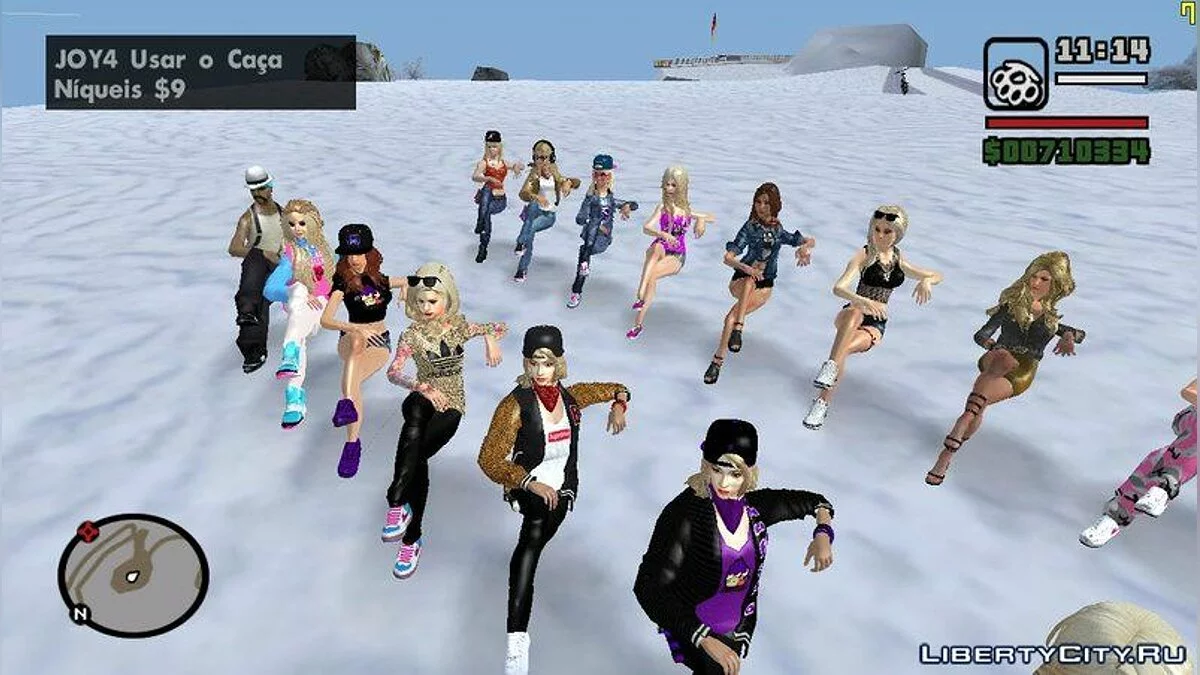 Paquete de chicas atractivas / GTA San Andreas