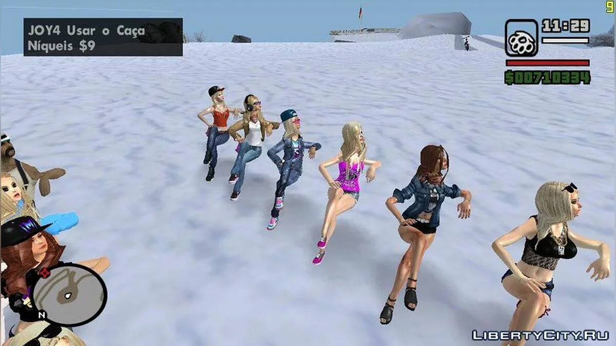 Paquete de chicas atractivas / GTA San Andreas