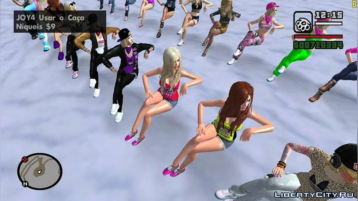 Paquete de chicas atractivas / GTA San Andreas