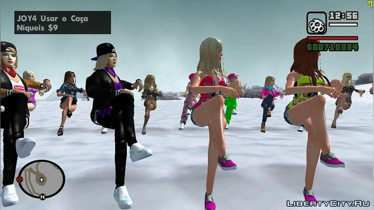 Paquete de chicas atractivas / GTA San Andreas